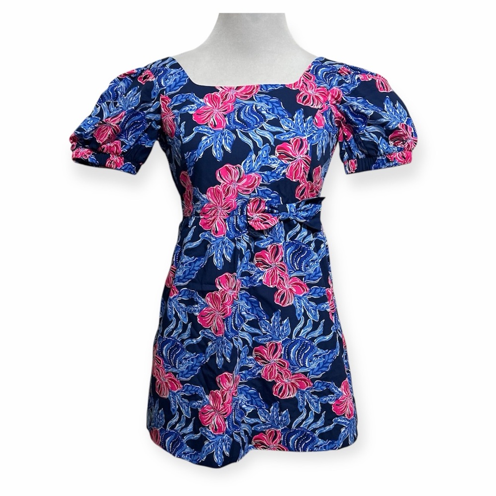 Lilly Pulitzer alannah Dress in low tide navy size 8